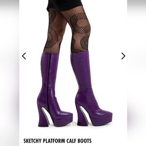 Lamoda sketchy platform boots